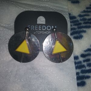 A pair of earrings